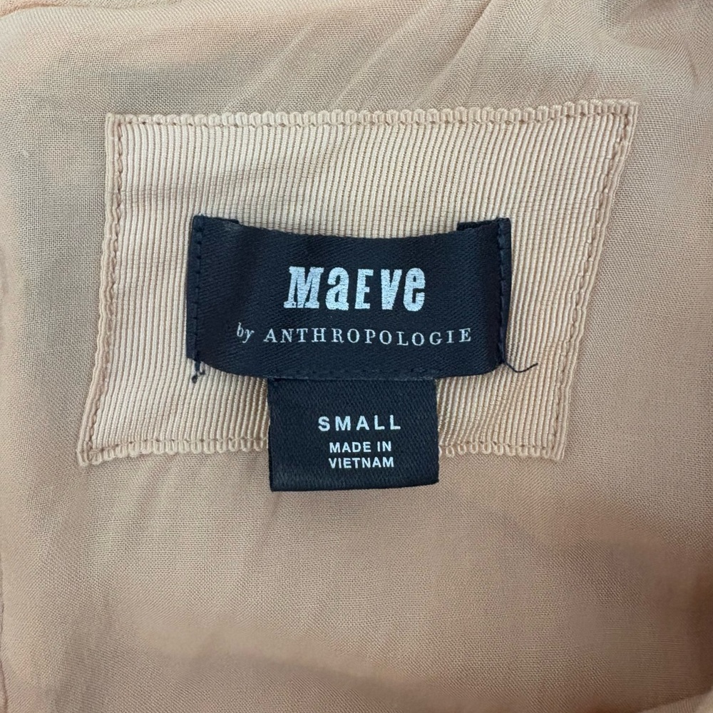 Anthropologie Maeve Rose Gold Sequin Midi Dress - Picture 6 of 6